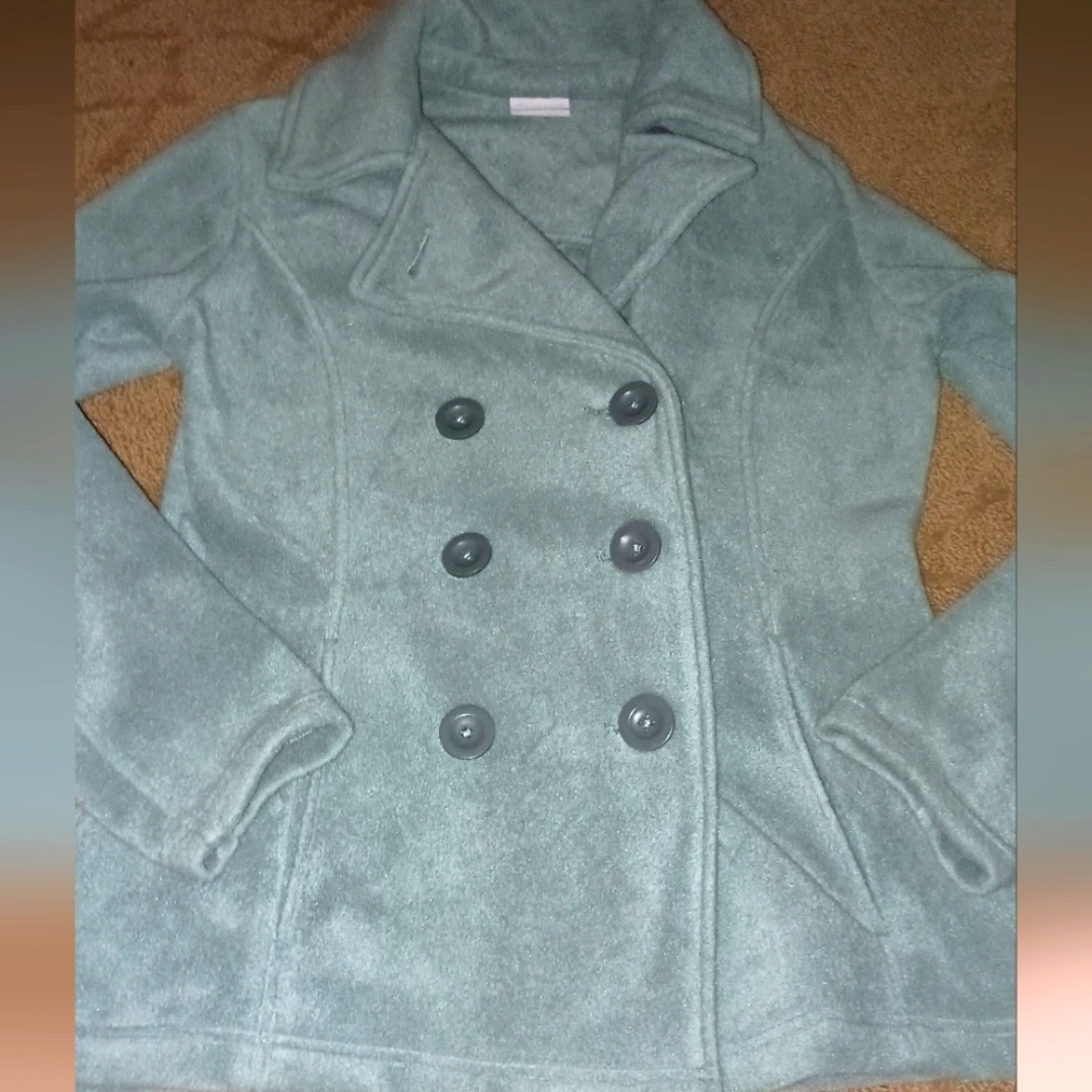 Columbia Women's Gray Pea Coat